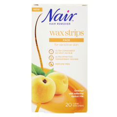 Nair Body Wax Strips Apricot Milk 20'S