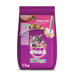 Whiskas Cat Food Bag 1.1Kg/1.2Kg